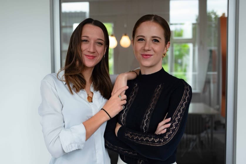 Ana and Katharina, the founders of seedtrace